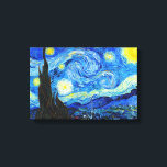 Cool Sterrennacht Vincent Van Gogh schilderij Canvas Afdruk<br><div class="desc">Sterrennacht van Vincent Van Gogh schildert de coole oude meesterkunst mooie retorde impressionisme pijn door levendige verzadigde kleur te schilderen mooie hoogwaardige landschapskunst met hoge resolutie na decoratie</div>