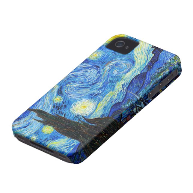 Cool Sterrennacht Vincent Van Gogh schilderij Case-Mate iPhone Case (Onderkant)