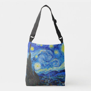 Cool Sterrennacht Vincent Van Gogh schilderij Crossbody Tas