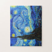 Cool Sterrennacht Vincent Van Gogh schilderij Legpuzzel (Verticaal)
