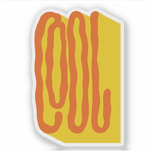 COOL STICKER (Voorkant)