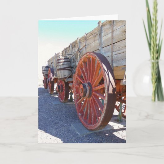 Cool  stijl Wagon Wenskaart! Kaart (Voorkant)