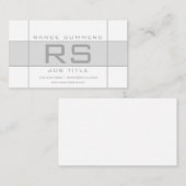 Cool stijlvol geometrisch visitekaartje (Voorkant / Achterkant)