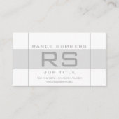 Cool stijlvol geometrisch visitekaartje (Voorkant)