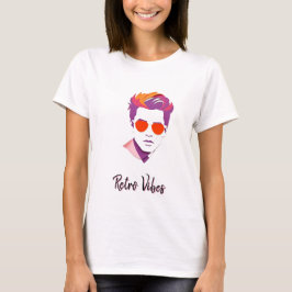 Cool Stijlvol Man met zonnebril T-shirt