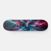 Cool Stijlvol Neon design Persoonlijk Skateboard (Horizontaal)