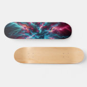 Cool Stijlvol Neon design Persoonlijk Skateboard (Horizontaal)