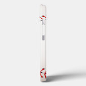 Cool Stitched Baseball nummer 2 Case-Mate iPhone Case (Achterkant / Links)