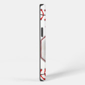 Cool Stitched Baseball nummer 2 iPhone Hoesje (Rechterkant)