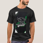 Cool Stock Trading Design Mannen Vrouwen handelaar T-shirt (Voorkant)