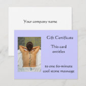 Cool Stone Cadeaubon (Voorkant / Achterkant)