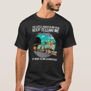 Cool Stoomlocomotief Voor Mannen Vrouwen Spoorweg  T-shirt