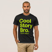 Cool Story Bro. Bella Canvas T-Shirt (Voorkant volledig)
