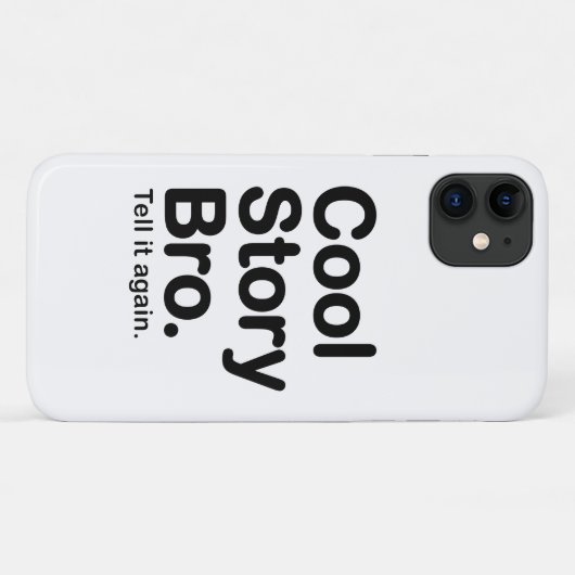Cool Story Bro Case-Mate iPhone Case (Achterkant (horizontaal))
