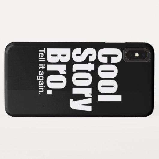 Cool Story Bro. Case-Mate iPhone Case (Achterkant (horizontaal))