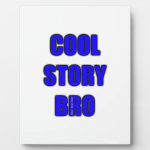 Cool Story Bro Fotoplaat