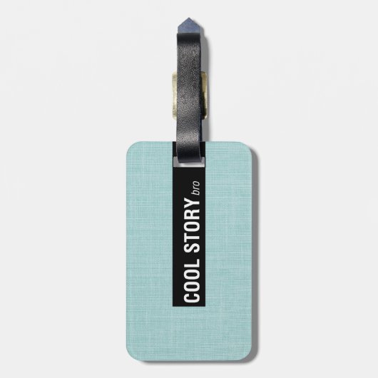 Cool Story Bro Grappige Bagagelabels (Achterkant verticaal)