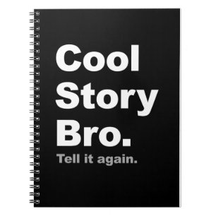 Cool Story Bro Hoesje-laptop Notitieboek