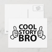 Cool Story Bro Internet Meme Briefkaart (Voorkant / Achterkant)