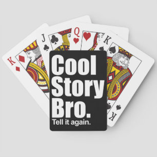 Cool Story Bro. Playing Cards Pokerkaarten