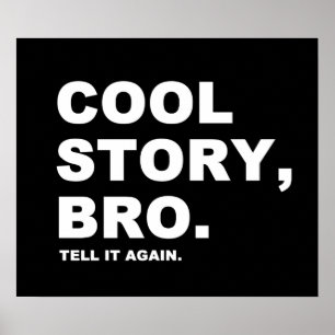 Cool Story Bro Poster
