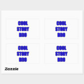 Cool Story Bro Rechthoekige Sticker (Vel)