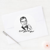 Cool Story Bro Retro Ronde Sticker (Envelop)