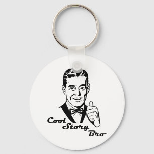 Cool Story Bro  Retro Sleutelhanger