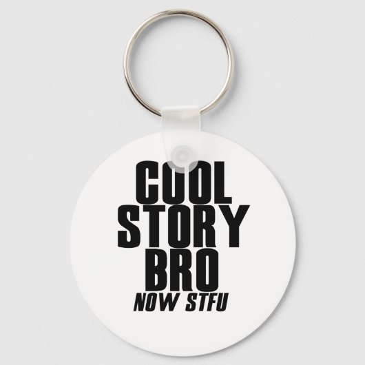 Cool Story Bro Sleutelhanger (Voorkant)