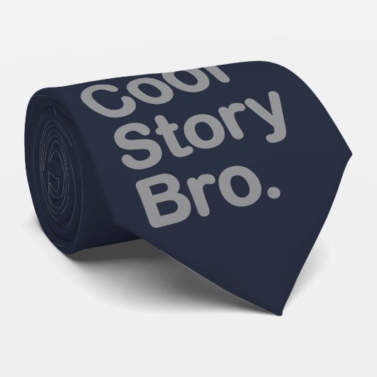 Cool Story Bro Stropdas (Opgerold)