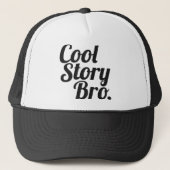 Cool Story Bro. Trucker Pet (Voorkant)