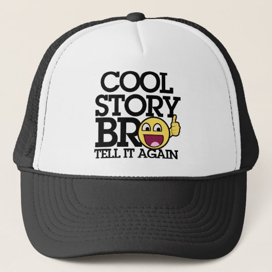 Cool Story bro Trucker Pet (Voorkant)