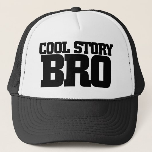 Cool Story Bro Trucker Pet (Voorkant)