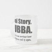 Cool Story, Bubba Matglas Koffiemok (Voorkant links)