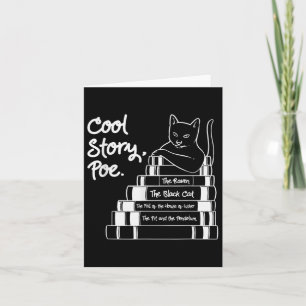 Cool Story Poe Black Cat Edgar Allan Poe Kaart