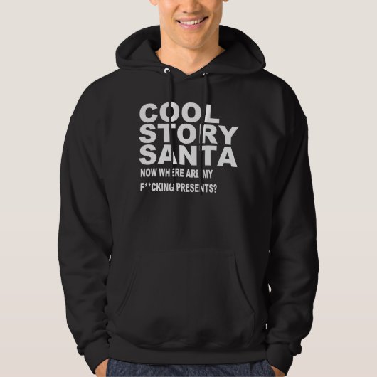 COOL STORY SANTA HOODIE (Voorkant)