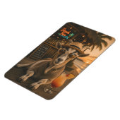 Cool strandgeit met cocktail magneet (Linkerzijde)