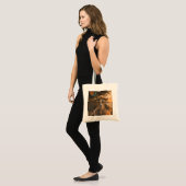 Cool strandgeit met cocktail tote bag (Voorkant (model))