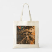 Cool strandgeit met cocktail tote bag (Achterkant)