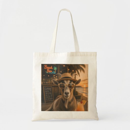 Cool strandgeit met cocktail tote bag (Voorkant)