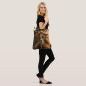 Cool strandgeit met cocktail tote bag (Op model)