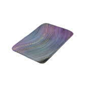 Cool Strata | Prachtige blauwe Paarse en goudhoude Badmat (Gekanteld)