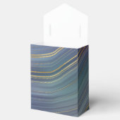 Cool Strata | Prachtige blauwe Paarse en goudhoude Bedankdoosjes (Geopend)