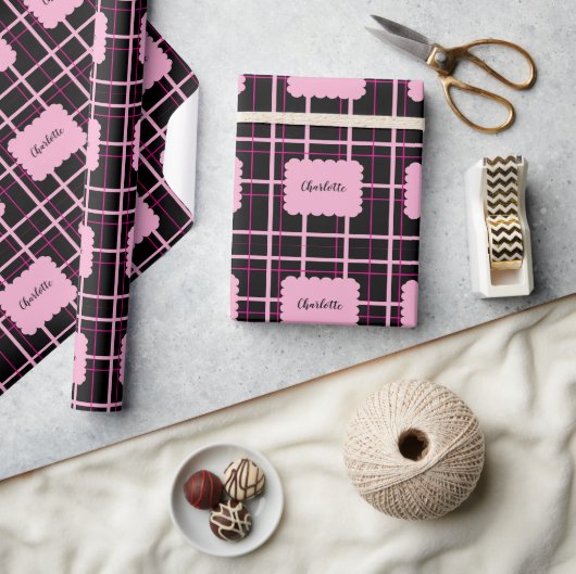 Cool Streeppatroon Cadeaupapier (Crafts)