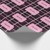 Cool Streeppatroon Cadeaupapier (Hoek)