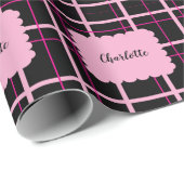 Cool Streeppatroon Cadeaupapier (Rol Hoek)