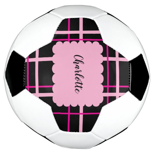 Cool Streeppatroon Voetbal (Gedraaid)