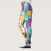 Cool street art l Hippie patroon l Modern schattig Leggings (Links)