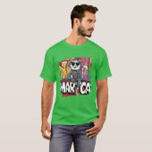 Cool Street Cat Hip Hop Graffiti Urban Style Cat D T-shirt (Voorkant volledig)