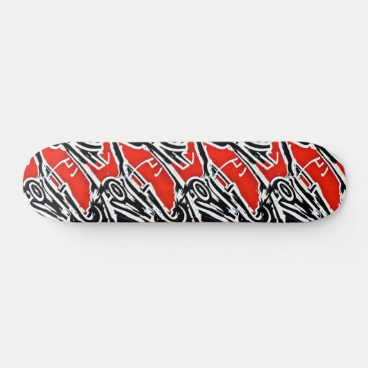 COOL STREET POP ART SKATEBOARD (Horizontaal)